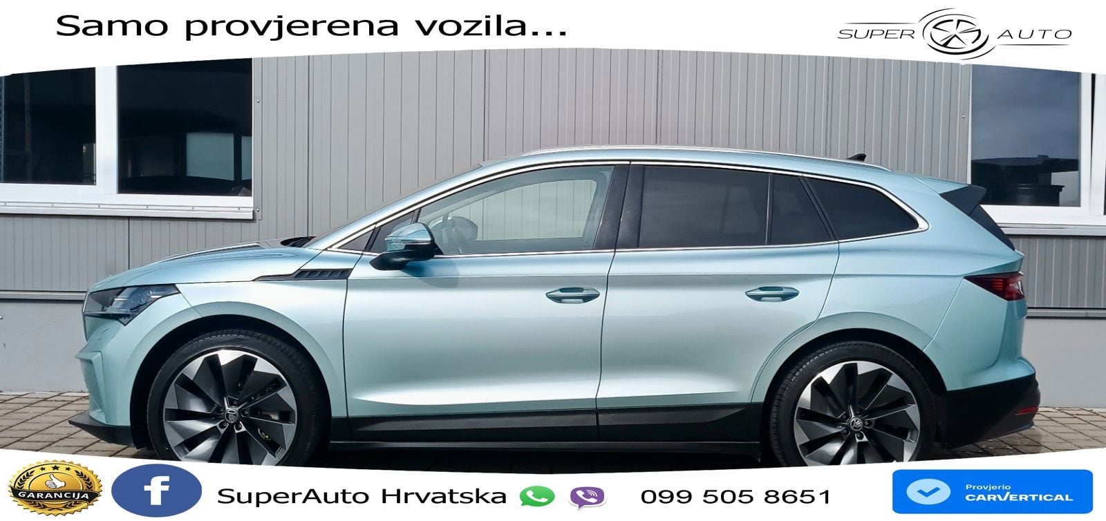 Škoda Enyaq iV 80 82 kWh (204 KS) LED+GR SJED+ACC