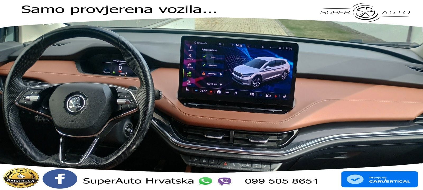 Škoda Enyaq iV 80 82 kWh (204 KS) LED+GR SJED+ACC