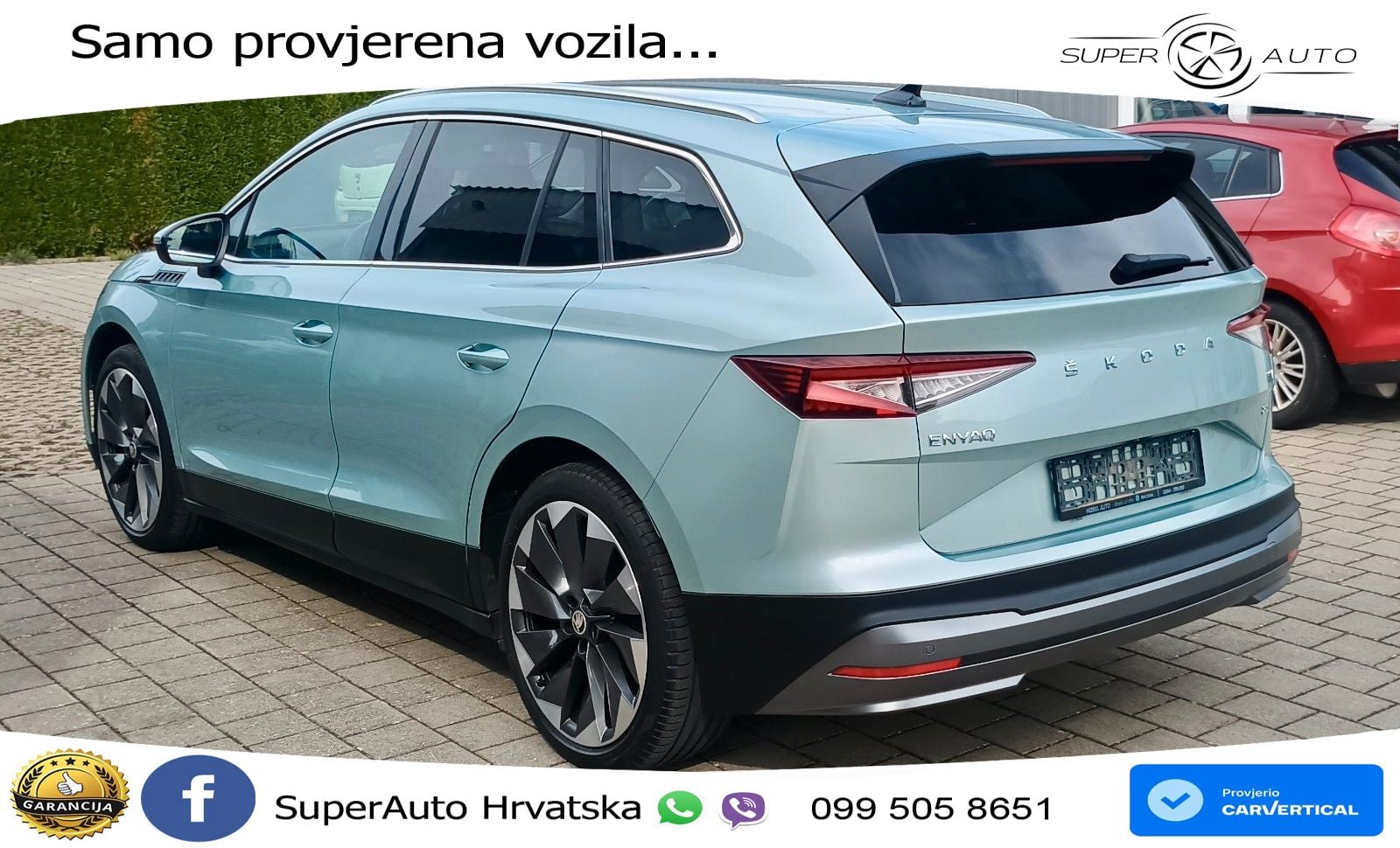 Škoda Enyaq iV 80 82 kWh (204 KS) LED+GR SJED+ACC
