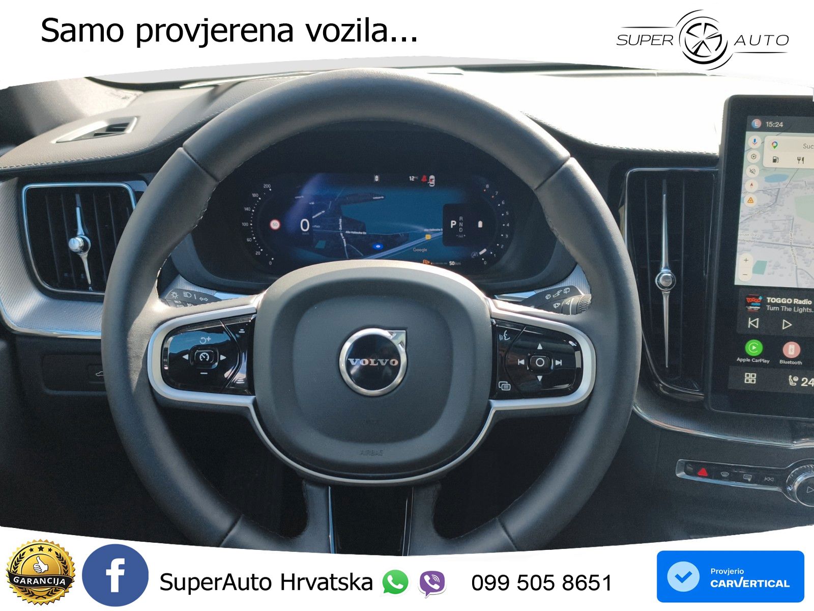 Volvo XC60 B5 Benzin AWD Geartronic ZRAČNI+ACC+4xGR SJED+KAM