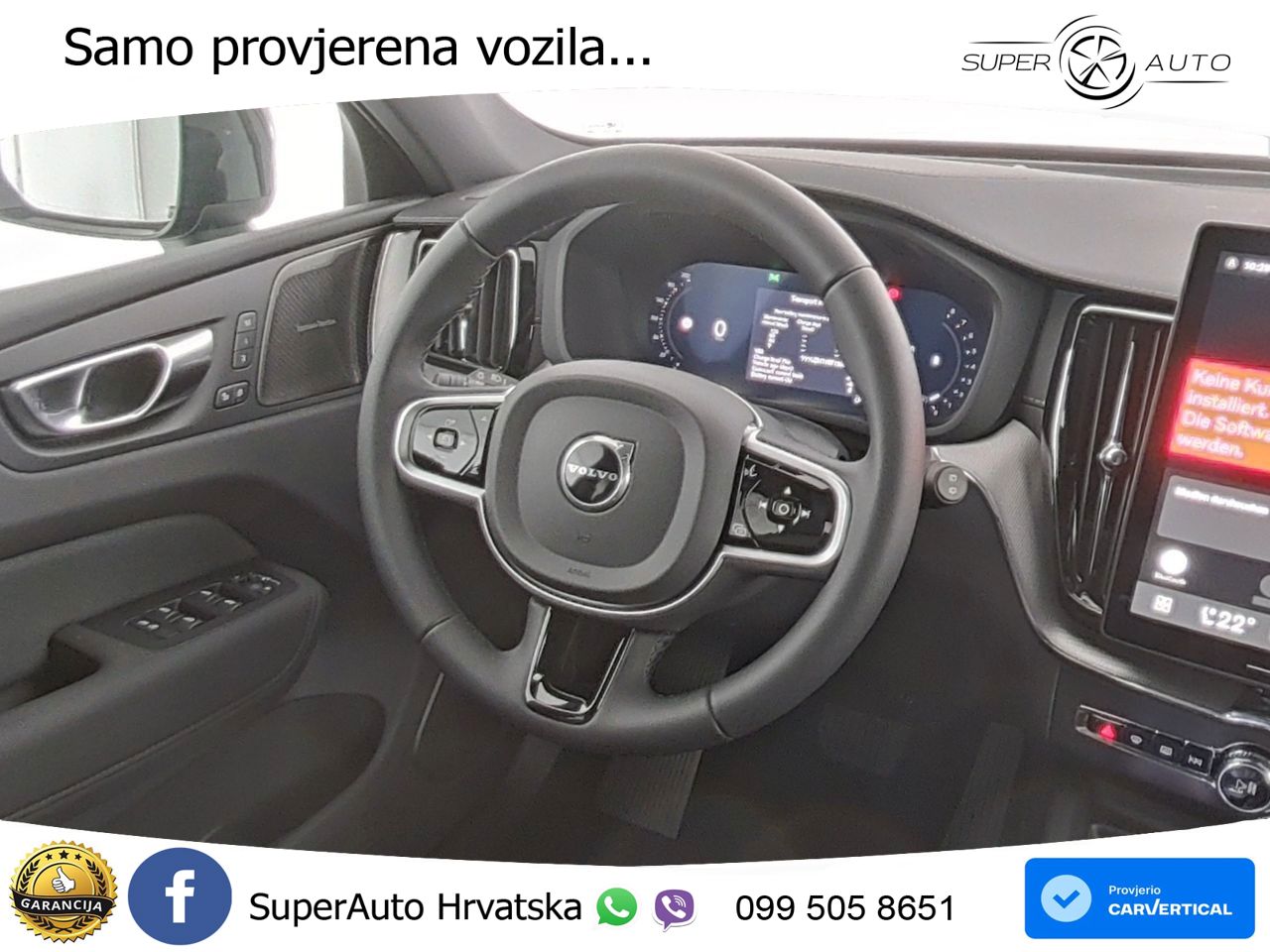 Volvo XC60 B5 Benzin AWD Geartronic ZRAČNI+ACC+4xGR SJED+KAM