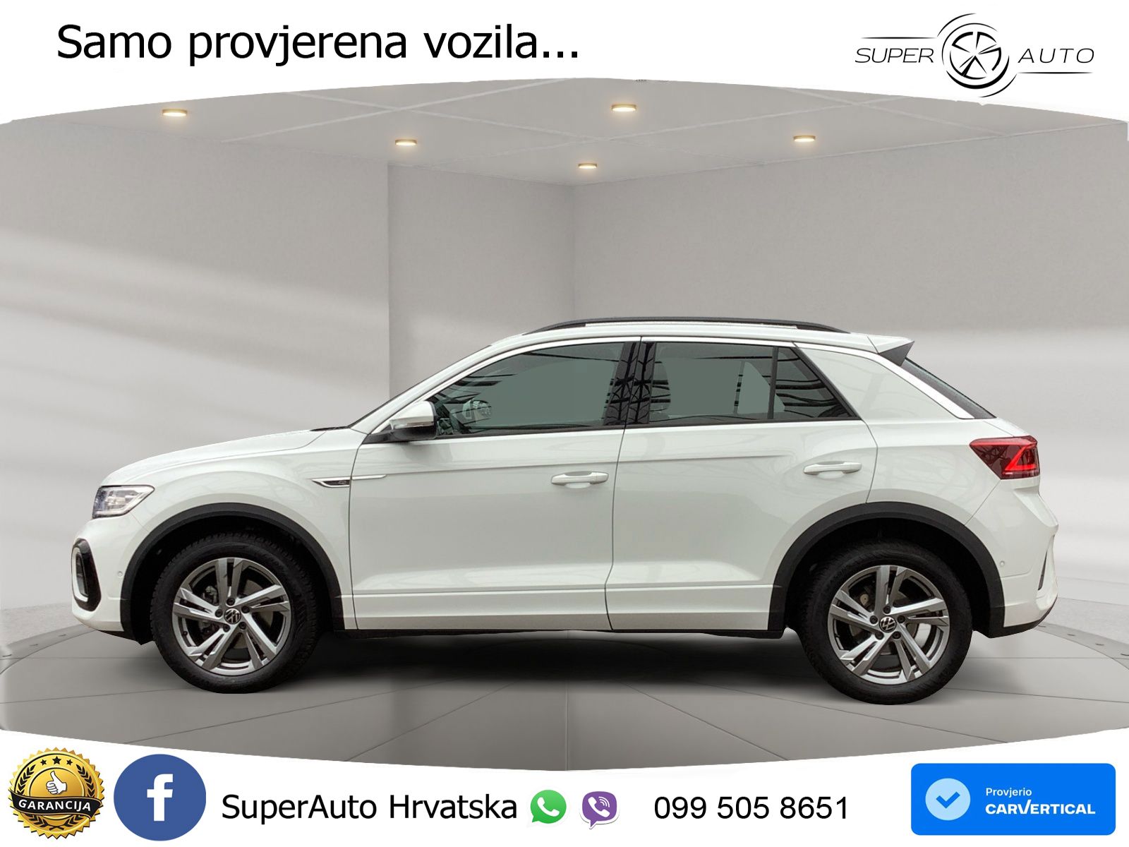 Volkswagen T-Roc 1.5 TSI (150 KS) DSG R-Line LED+GR SJED+ACC