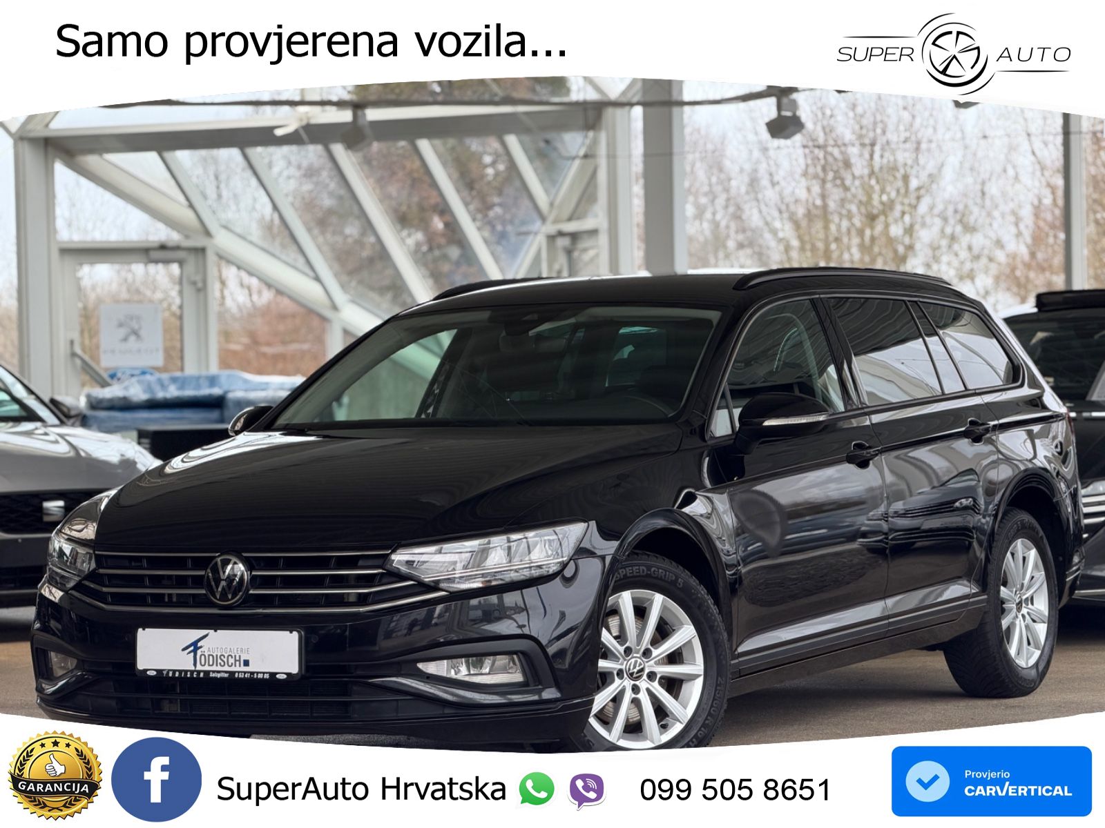 Volkswagen Passat Variant 2.0 TDI (150 KS) DSG LED+GR SJED+ACC