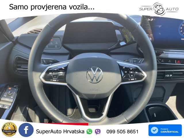 Volkswagen ID.3 Pro 62 kWh (204 KS) LED+GR SJED+ACC