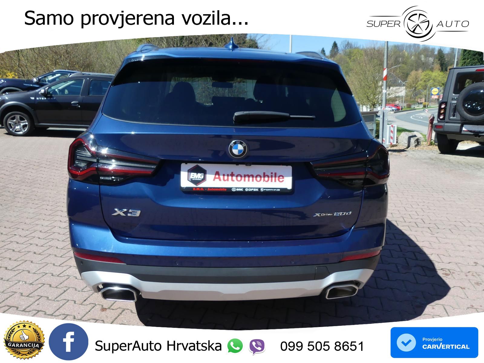 BMW X3 20d xDrive Steptronic LED+GR SJED+ACC