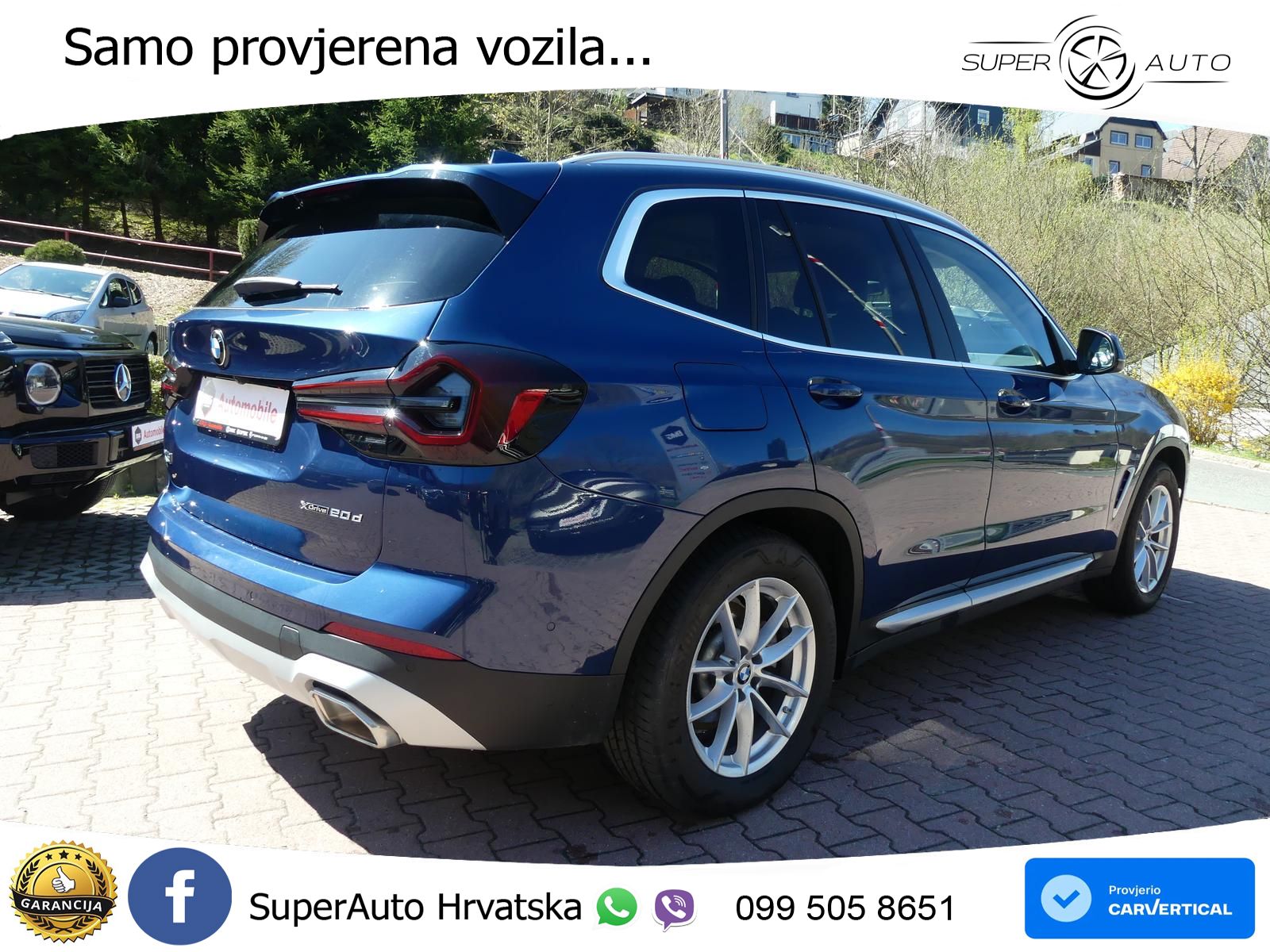 BMW X3 20d xDrive Steptronic LED+GR SJED+ACC