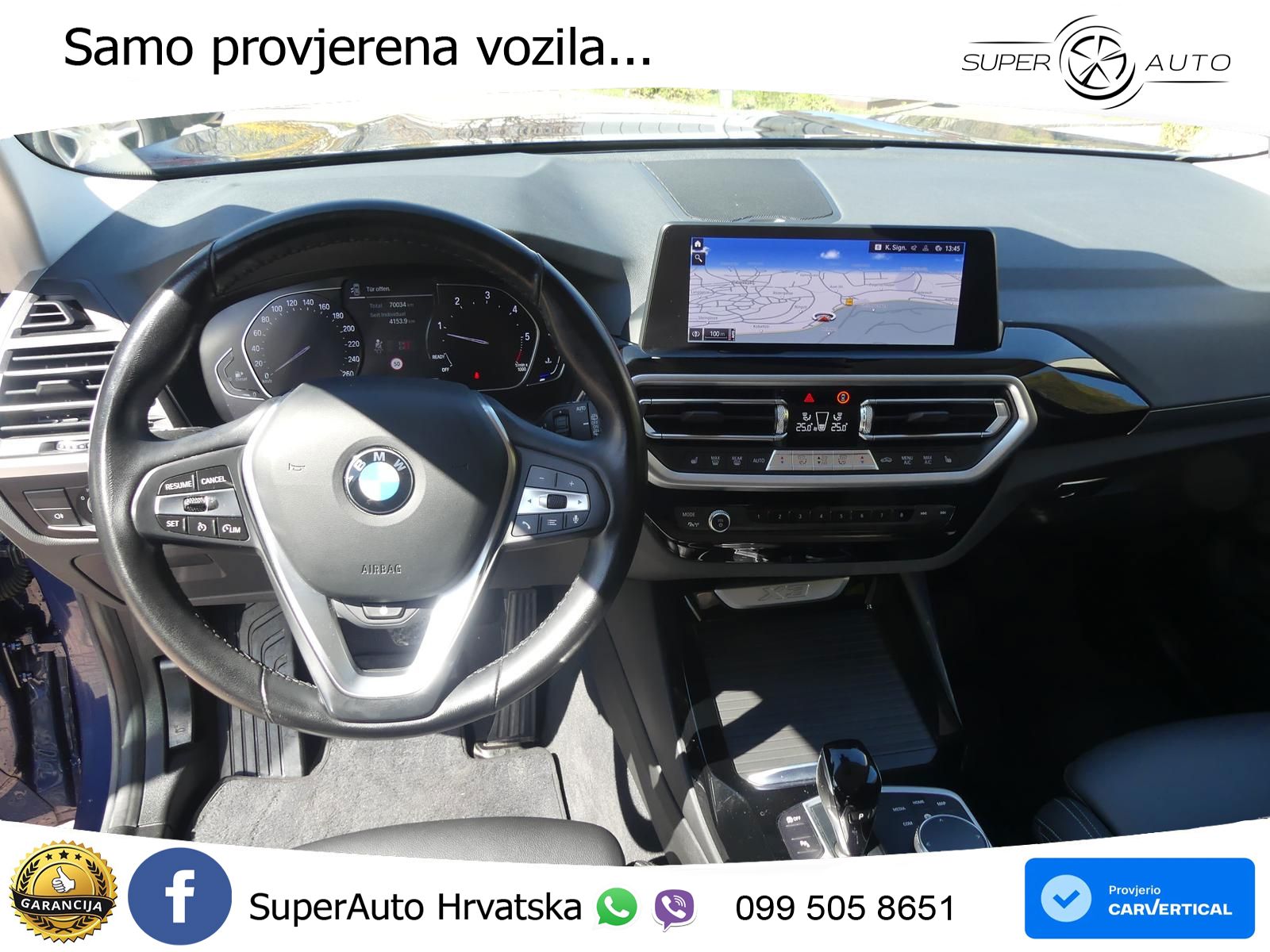 BMW X3 20d xDrive Steptronic LED+GR SJED+ACC