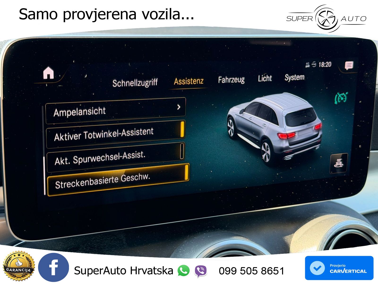 Mercedes GLC 300d (245 KS) 4MATIC G-TRONIC AMG LED+GR SJED+ACC