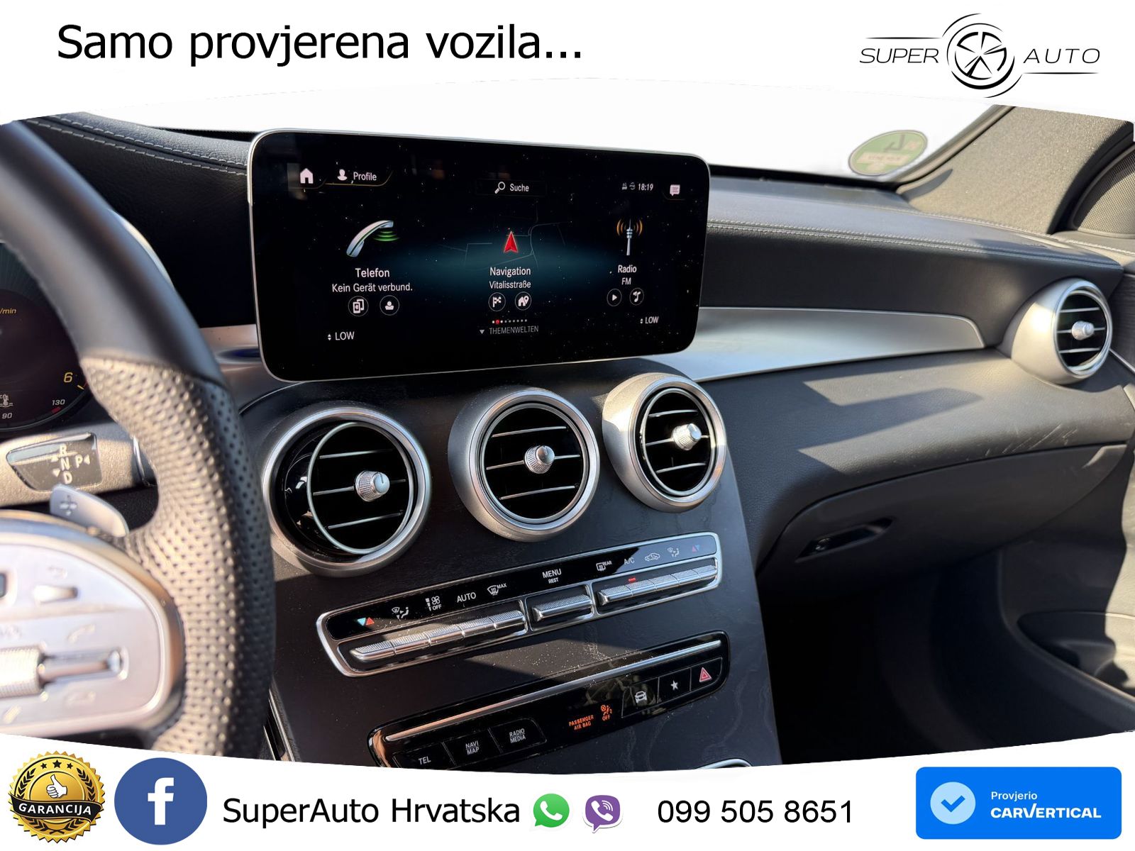 Mercedes GLC 300d (245 KS) 4MATIC G-TRONIC AMG LED+GR SJED+ACC