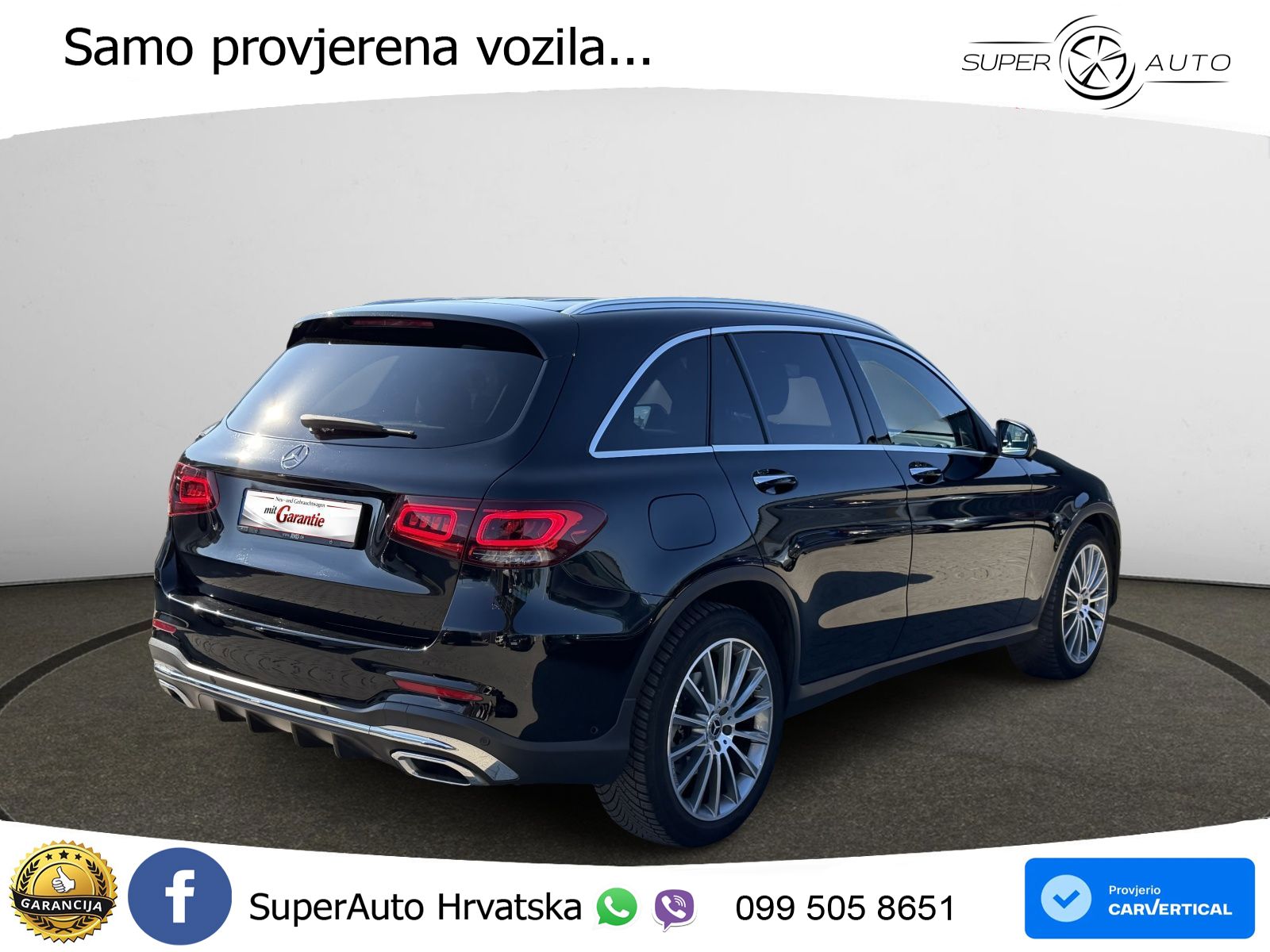 Mercedes GLC 300d (245 KS) 4MATIC G-TRONIC AMG LED+GR SJED+ACC