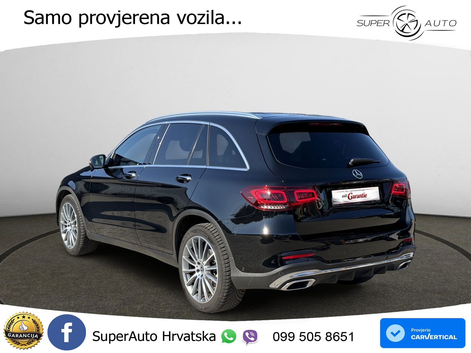 Mercedes GLC 300d (245 KS) 4MATIC G-TRONIC AMG LED+GR SJED+ACC