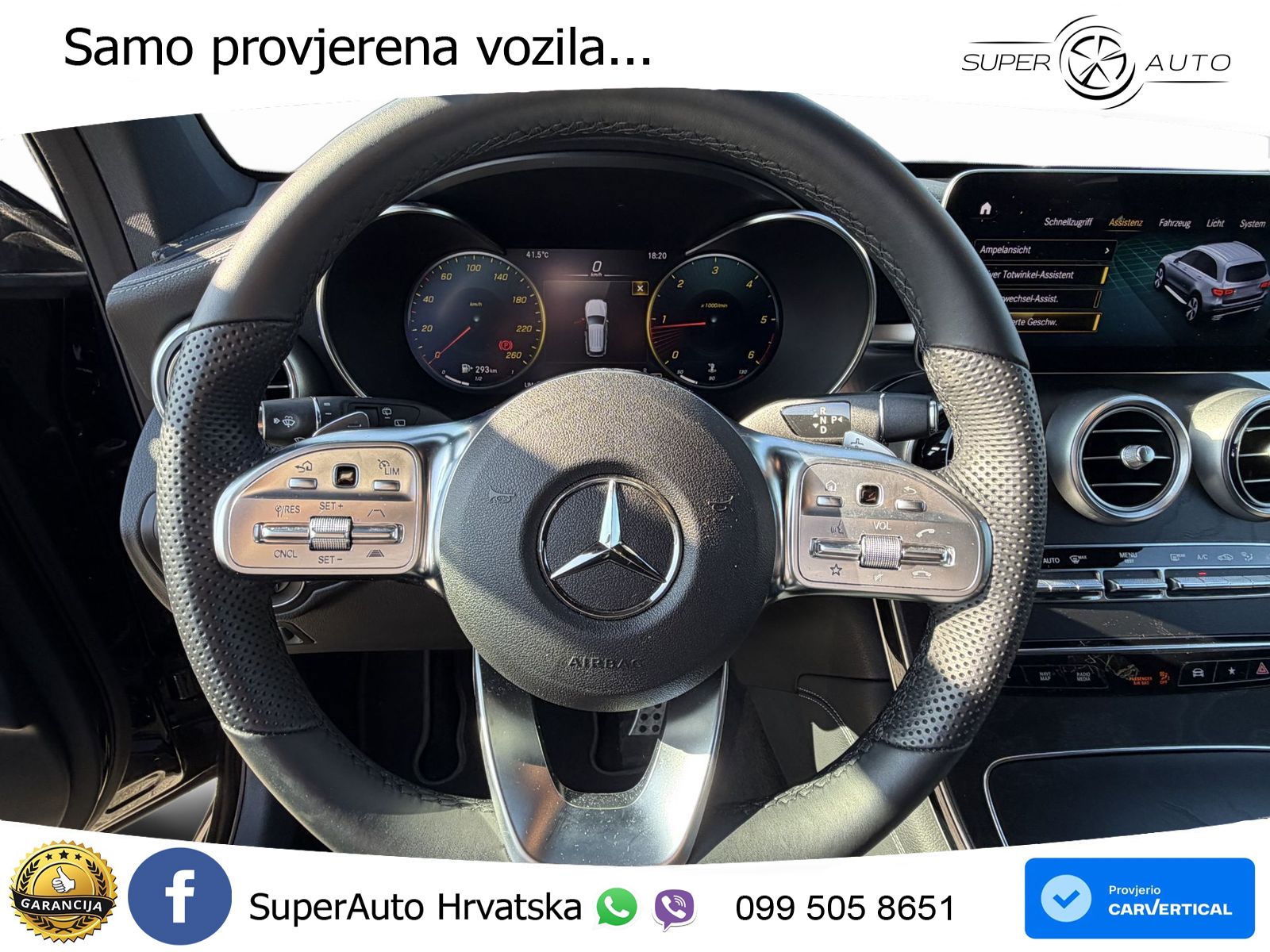 Mercedes GLC 300d (245 KS) 4MATIC G-TRONIC AMG LED+GR SJED+ACC