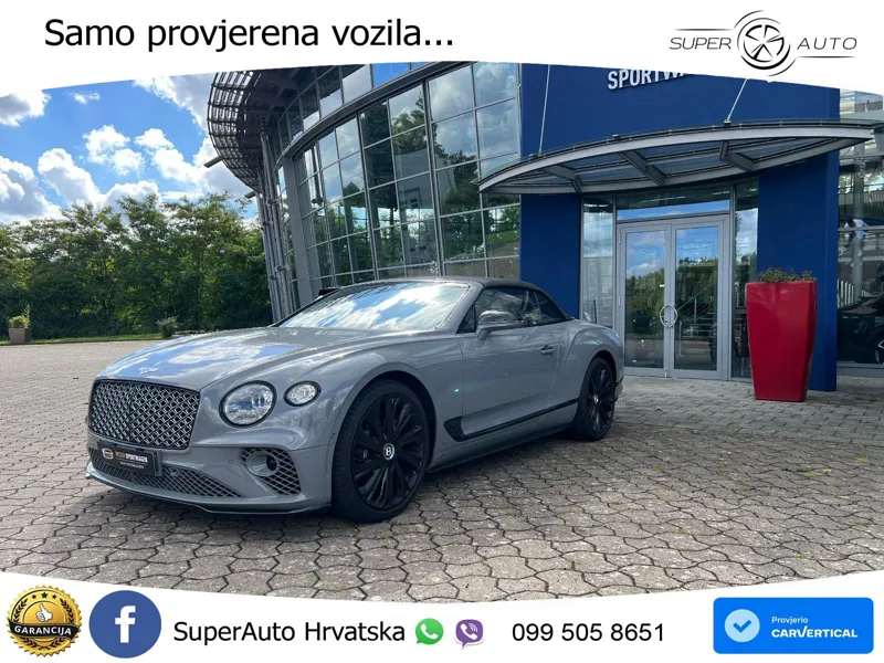Bentley Continental GTC III 4.0 V8 (550 KS) AWD DCT ZRAČNI+ACC+GR SJED+360