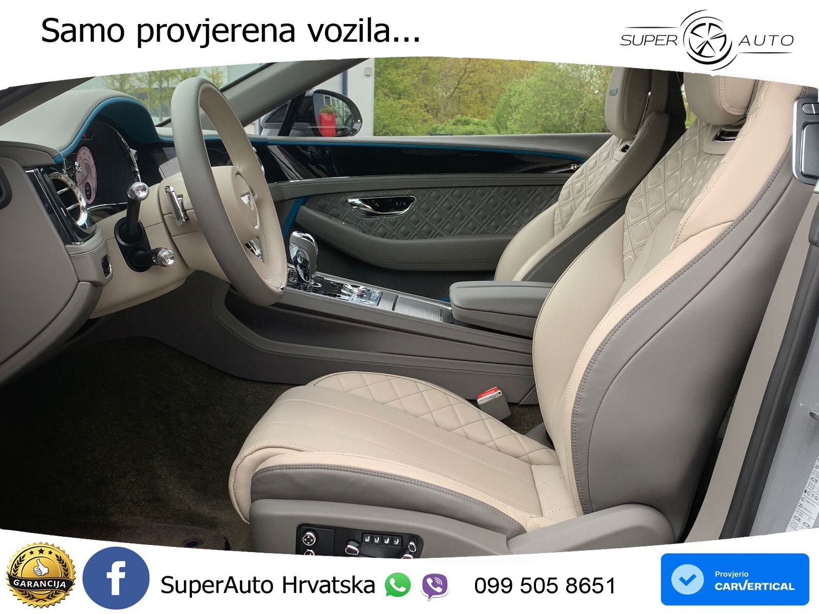 Bentley Continental GTC III 4.0 V8 (550 KS) AWD DCT ZRAČNI+ACC+GR SJED+360