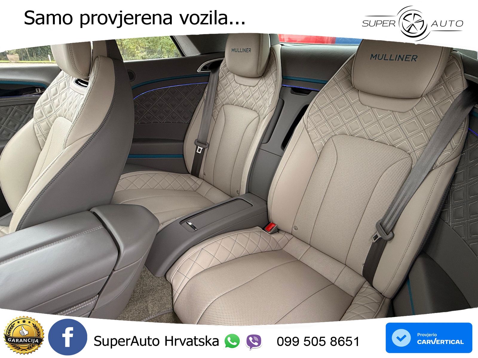 Bentley Continental GTC III 4.0 V8 (550 KS) AWD DCT ZRAČNI+ACC+GR SJED+360