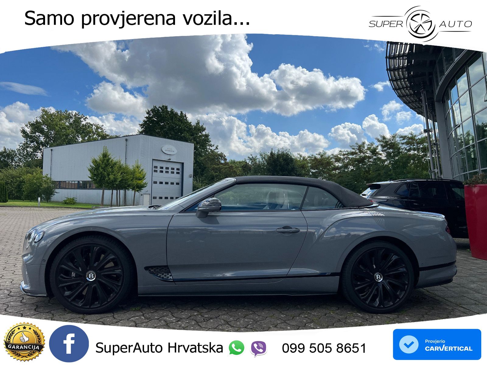 Bentley Continental GTC III 4.0 V8 (550 KS) AWD DCT ZRAČNI+ACC+GR SJED+360