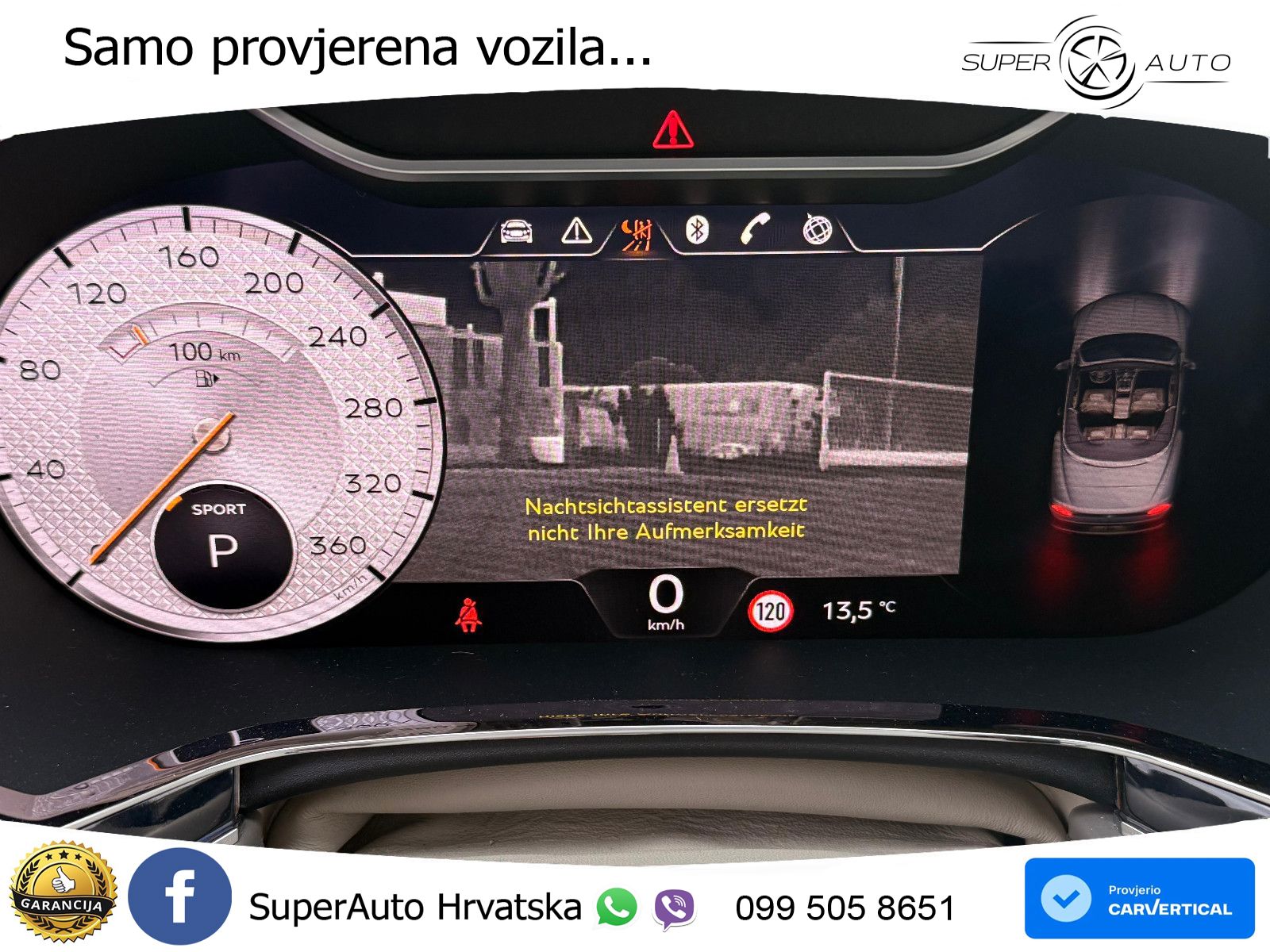 Bentley Continental GTC III 4.0 V8 (550 KS) AWD DCT ZRAČNI+ACC+GR SJED+360
