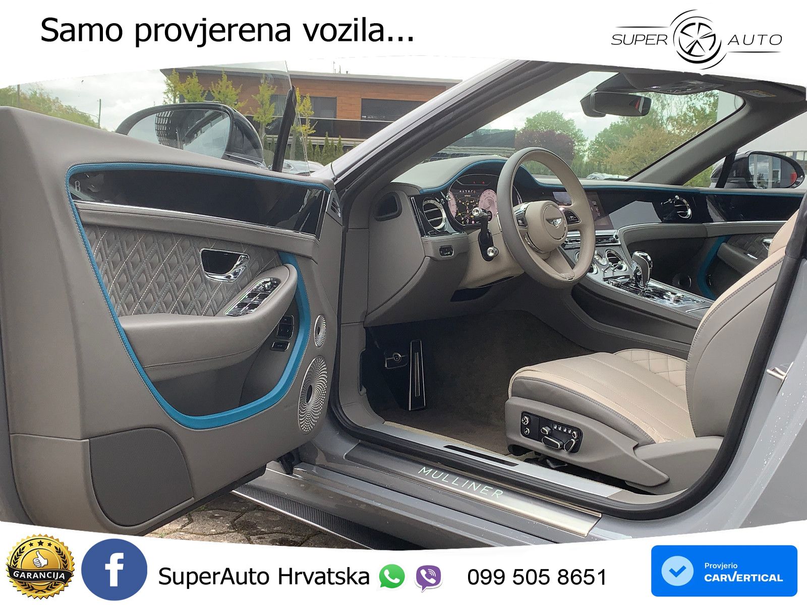 Bentley Continental GTC III 4.0 V8 (550 KS) AWD DCT ZRAČNI+ACC+GR SJED+360