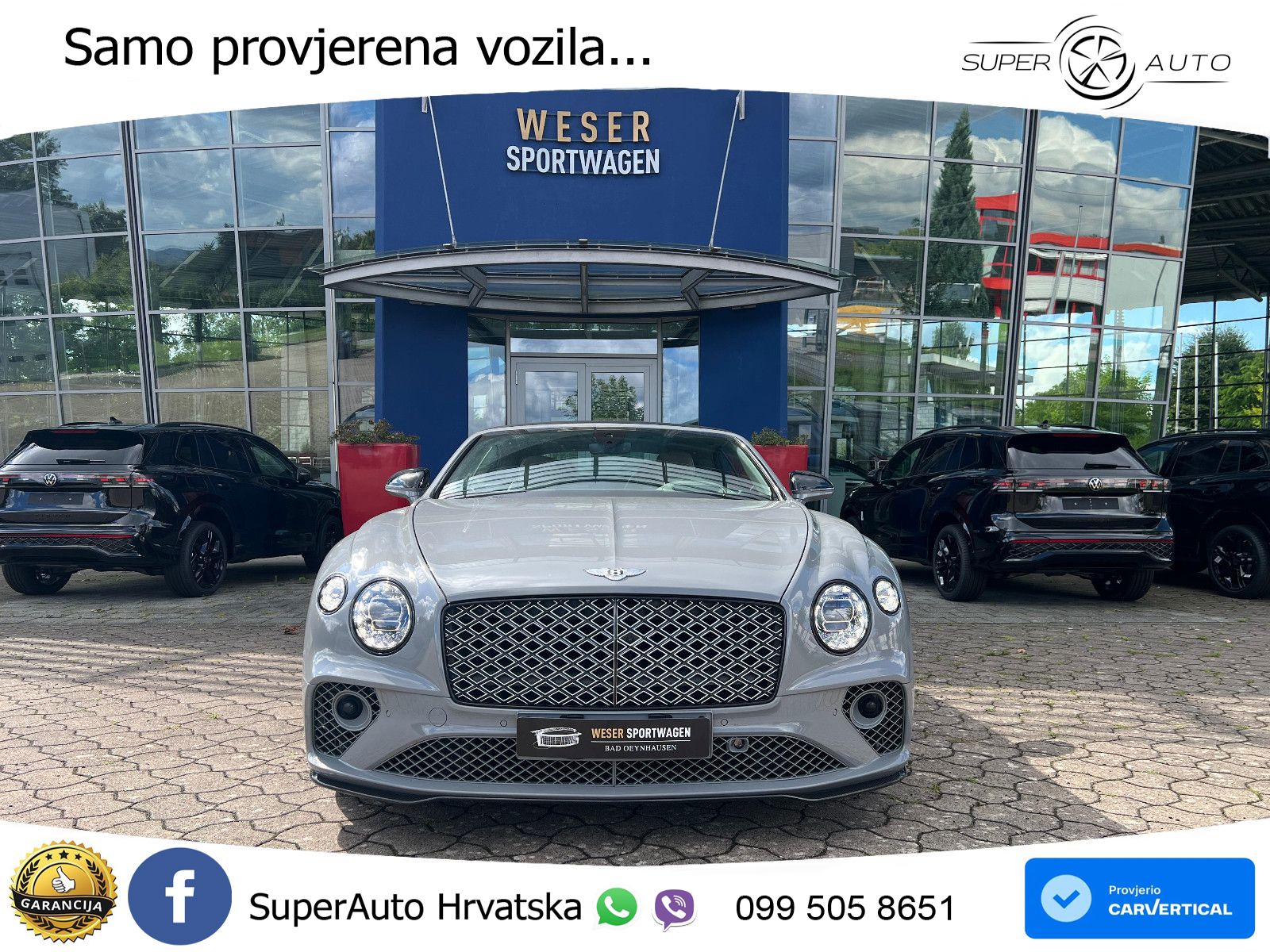 Bentley Continental GTC III 4.0 V8 (550 KS) AWD DCT ZRAČNI+ACC+GR SJED+360