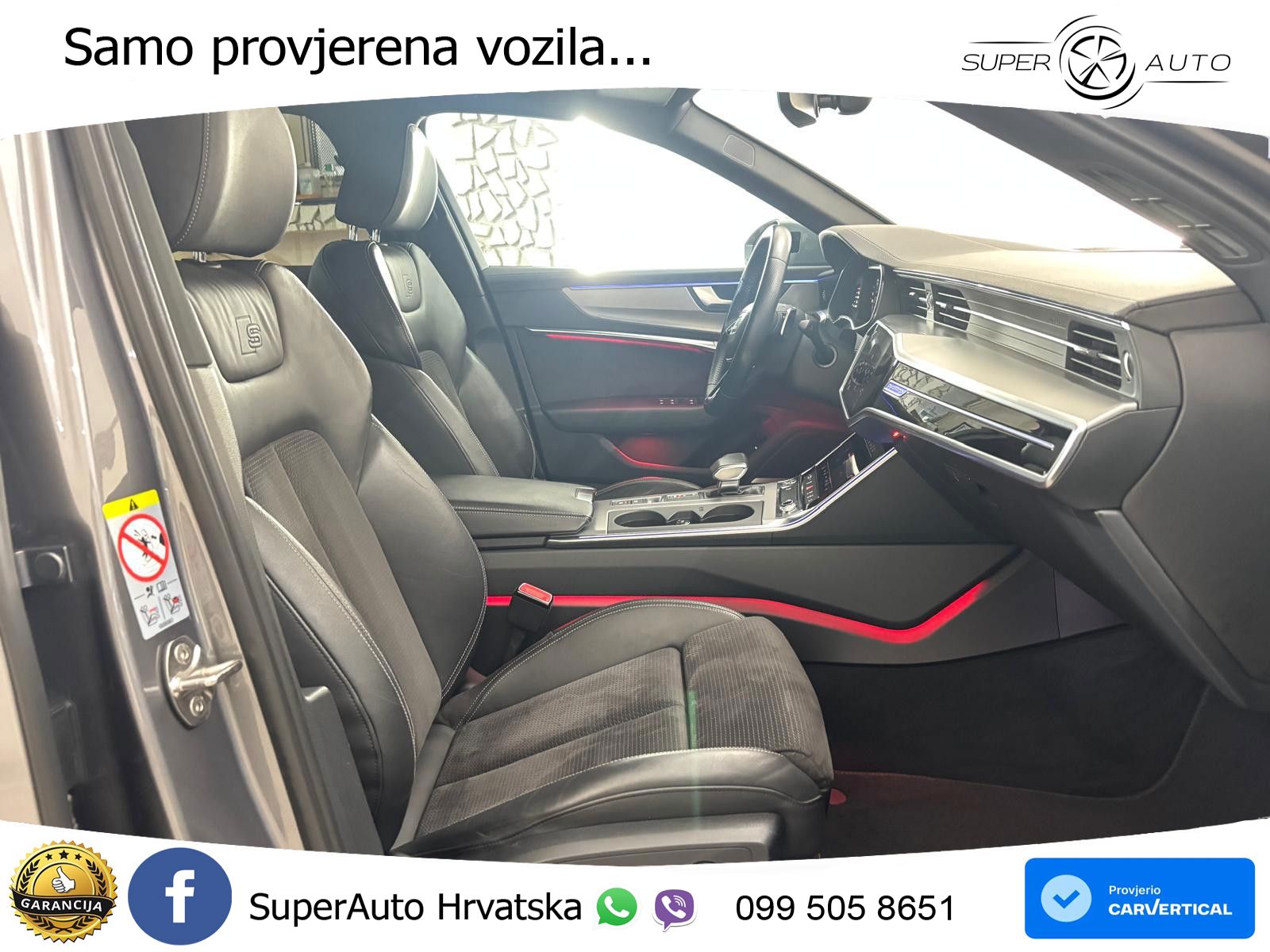 Audi A6 50 TDI V6 (286 KS) quattro tiptronic S line LED+GR SJED+ACC