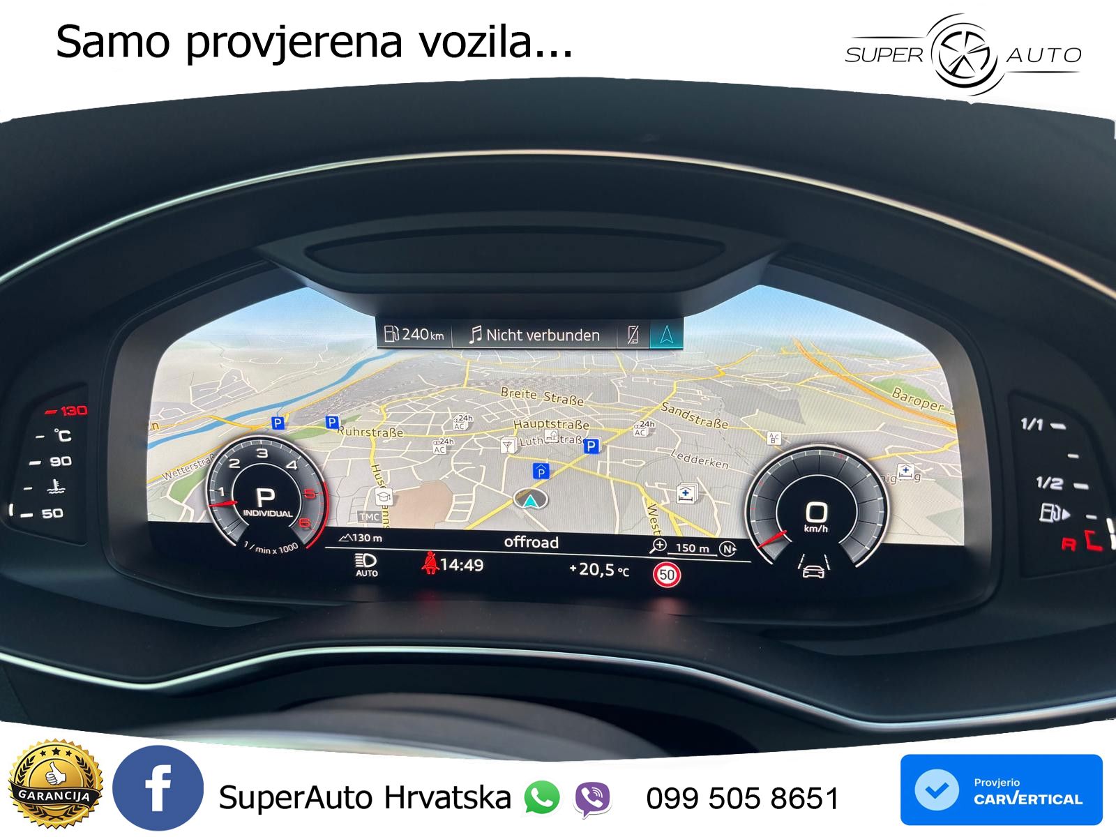 Audi A6 50 TDI V6 (286 KS) quattro tiptronic S line LED+GR SJED+ACC