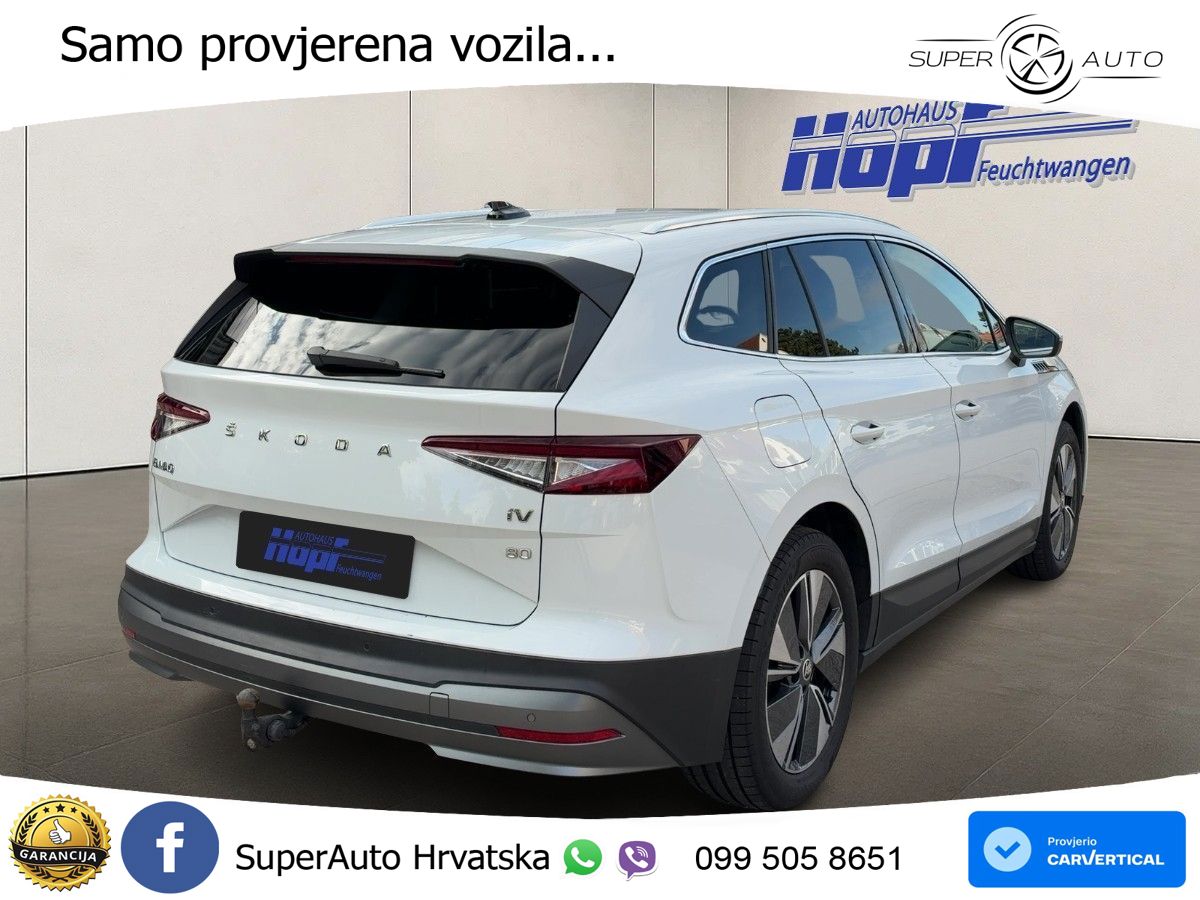 Škoda Enyaq iV 80 82 kWh (204 KS) Loft LED+GR SJED+ACC