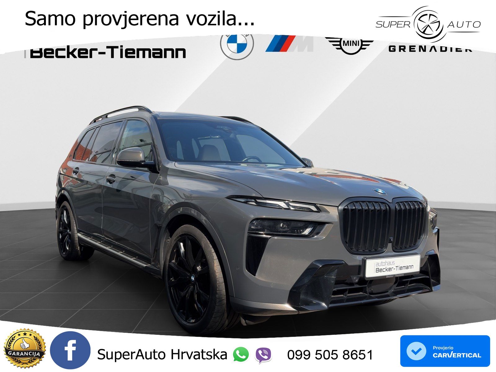 BMW X7 40d (352 KS) xDrive Steptronic M Sport LED+GR SJED+ACC