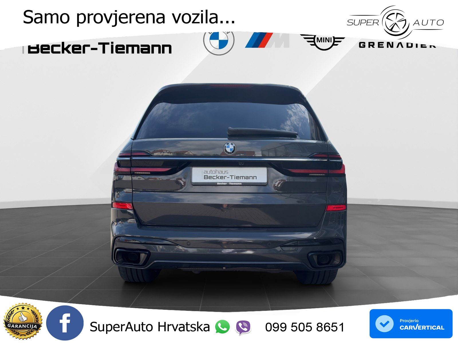 BMW X7 40d (352 KS) xDrive Steptronic M Sport LED+GR SJED+ACC