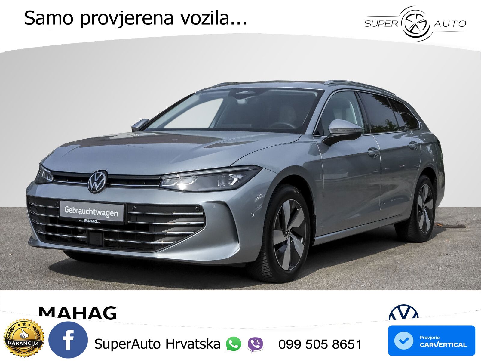 Volkswagen Passat Variant 1.5 eTSI (150 KS) DSG Business LED+GR SJED+ACC