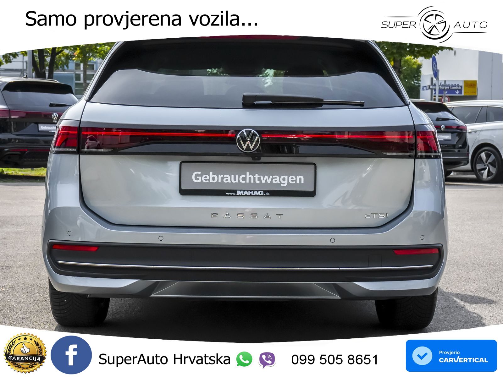 Volkswagen Passat Variant 1.5 eTSI (150 KS) DSG Business LED+GR SJED+ACC