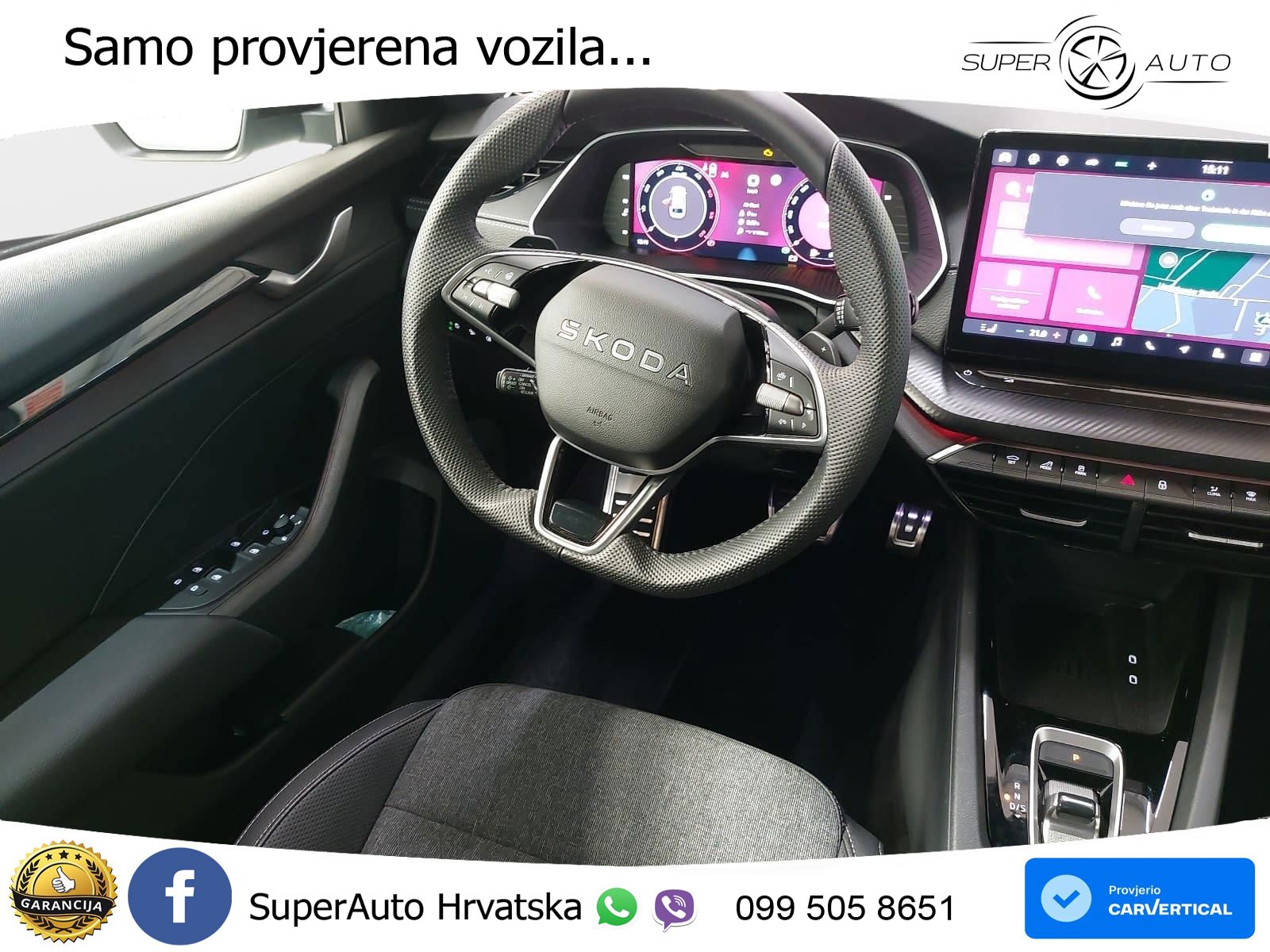 Škoda Octavia Combi 2.0 TDI (150 KS) DSG SportLine LED+GR SJED+ACC