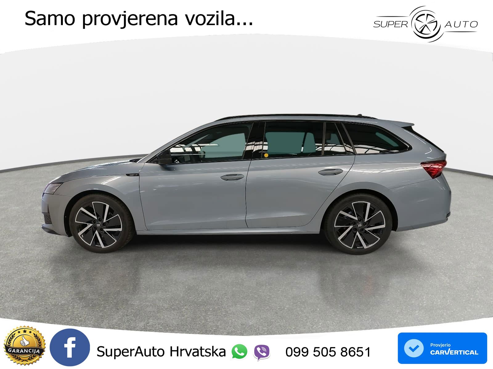 Škoda Octavia Combi 2.0 TDI (150 KS) DSG SportLine LED+GR SJED+ACC