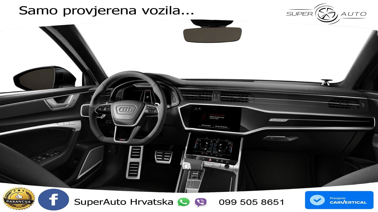 Audi RS6 Avant 4.0 TFSI V8 (600 KS) quattro Tiptronic LED+GR SJED+ACC