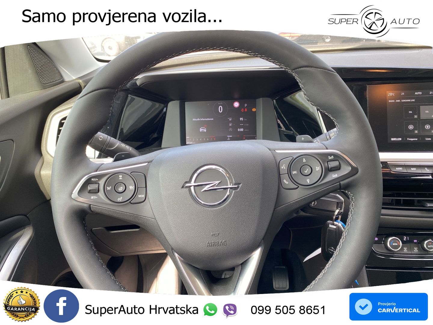 Opel Grandland 1.2i Turbo (130 KS) Automatic LED+GR SJED+ACC