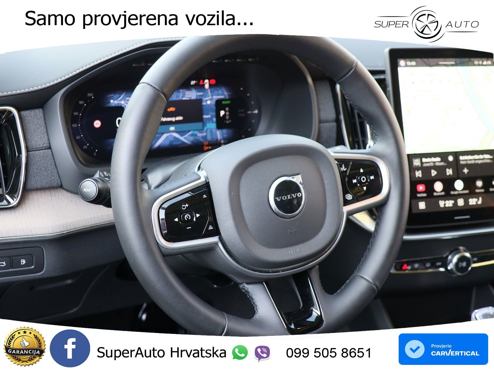 Volvo XC90 2.0 T8 AWD Automatic ZRAČNI+ACC+GR SJED+KAM+PANO