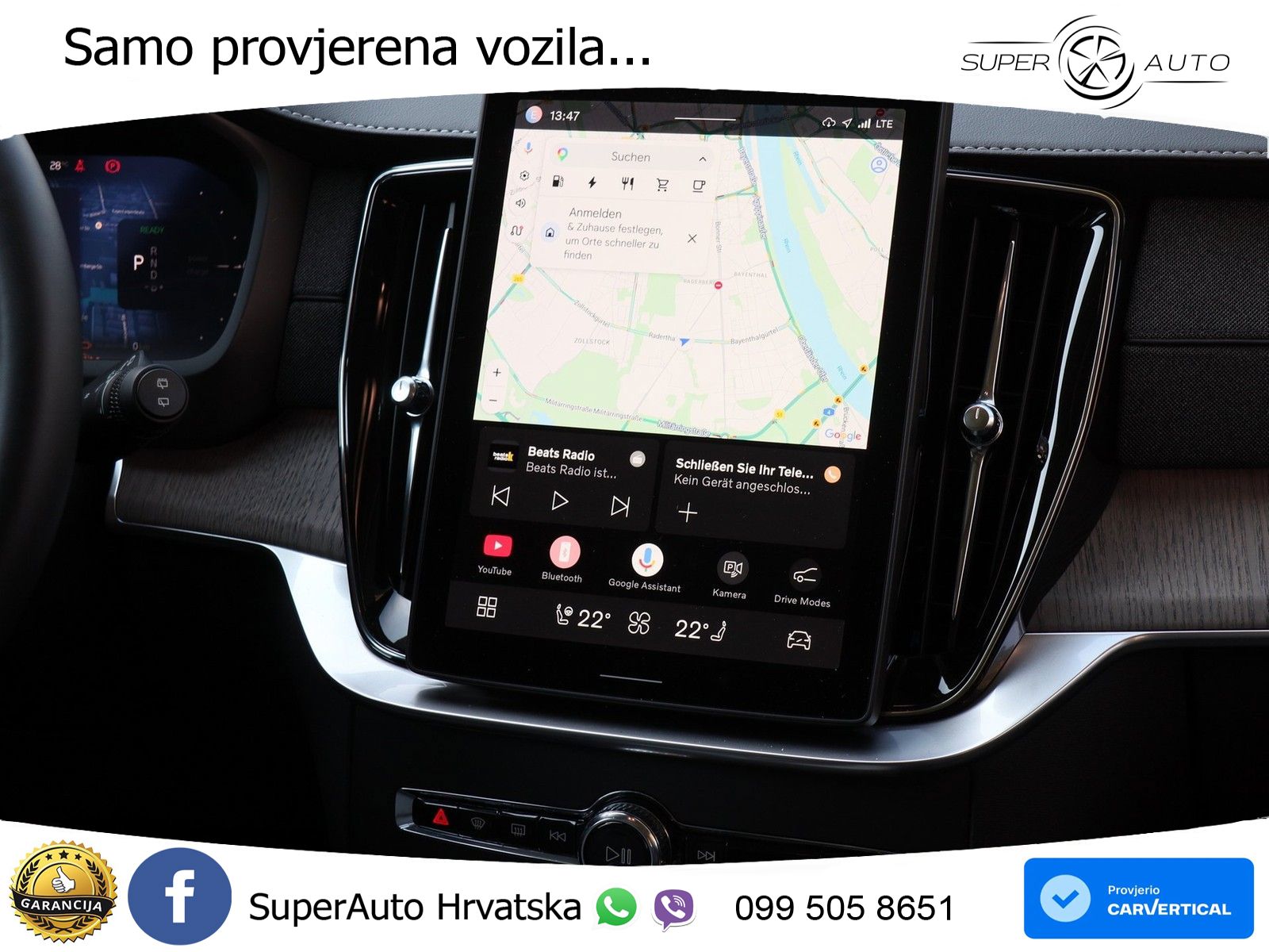 Volvo XC90 2.0 T8 AWD Automatic ZRAČNI+ACC+GR SJED+KAM+PANO
