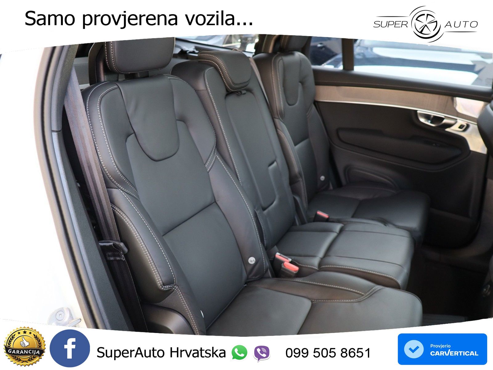 Volvo XC90 2.0 T8 AWD Automatic ZRAČNI+ACC+GR SJED+KAM+PANO