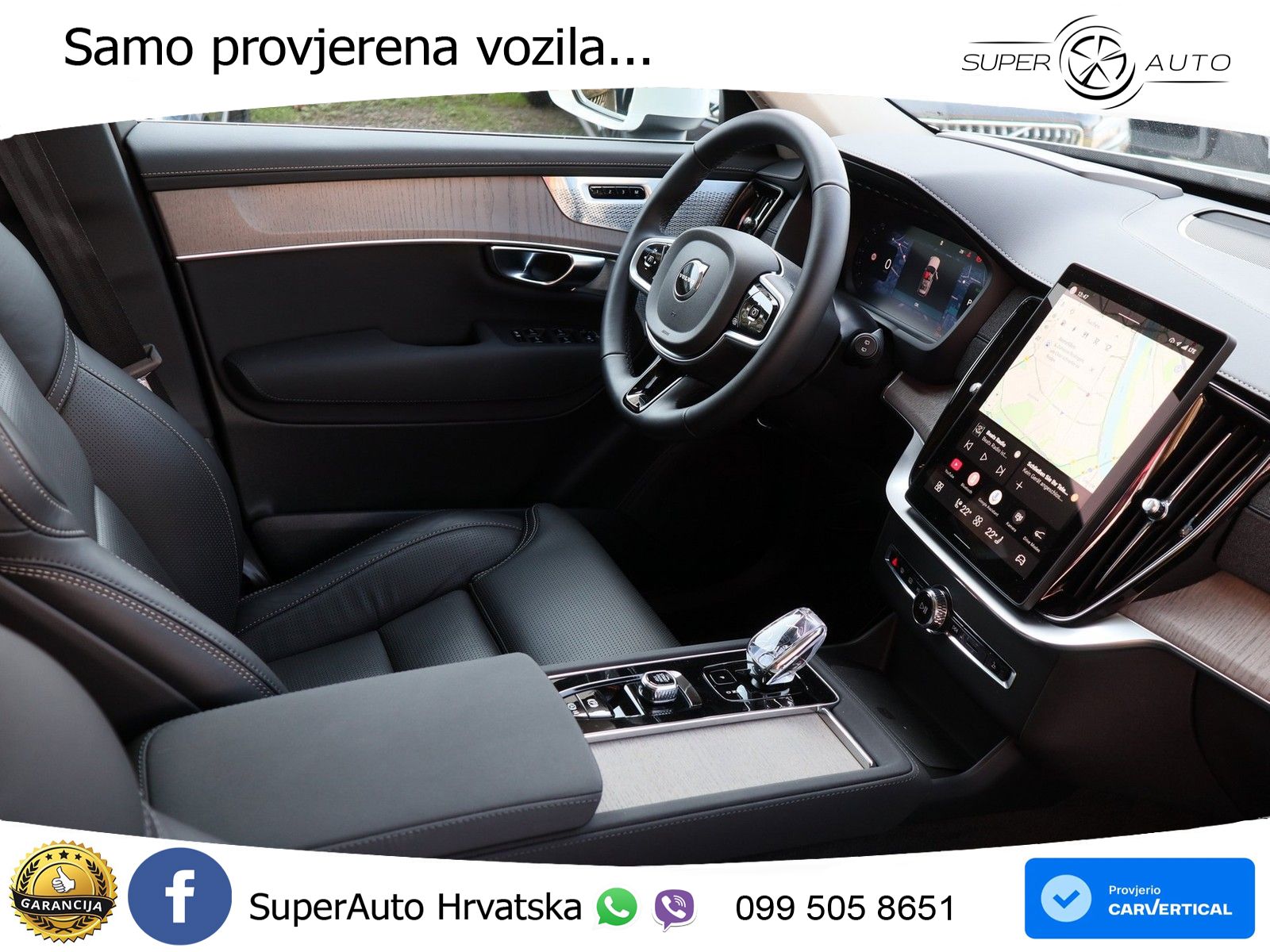 Volvo XC90 2.0 T8 AWD Automatic ZRAČNI+ACC+GR SJED+KAM+PANO