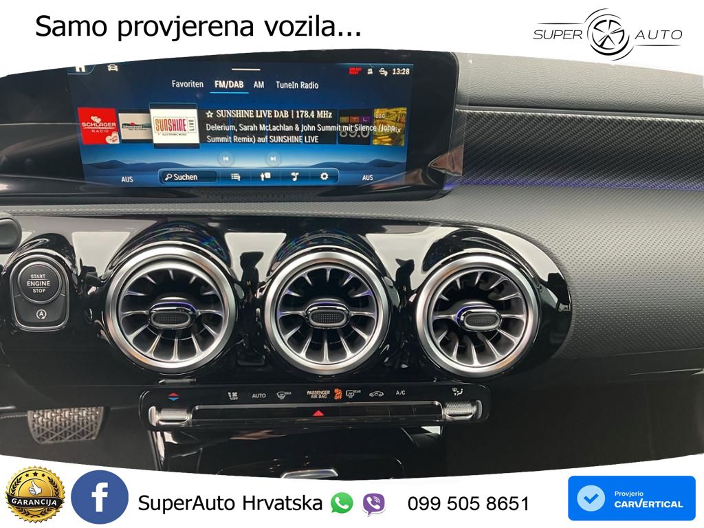 Mercedes-Benz A 180 7G-DCT LED+GR SJED+ACC