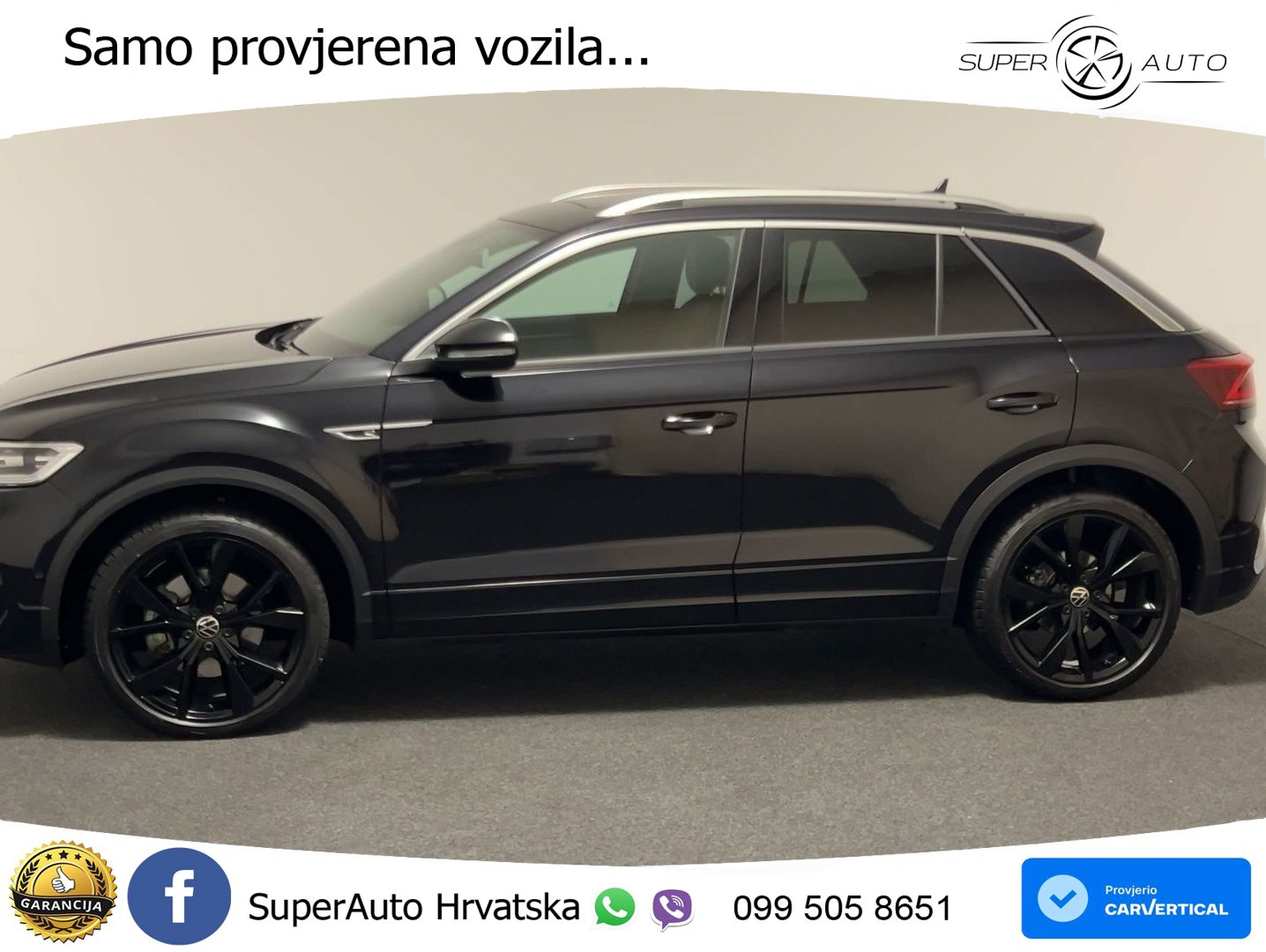 Volkswagen T-Roc 2.0 TSI (190 KS) 4M DSG R-Line LED+GR SJED+ACC