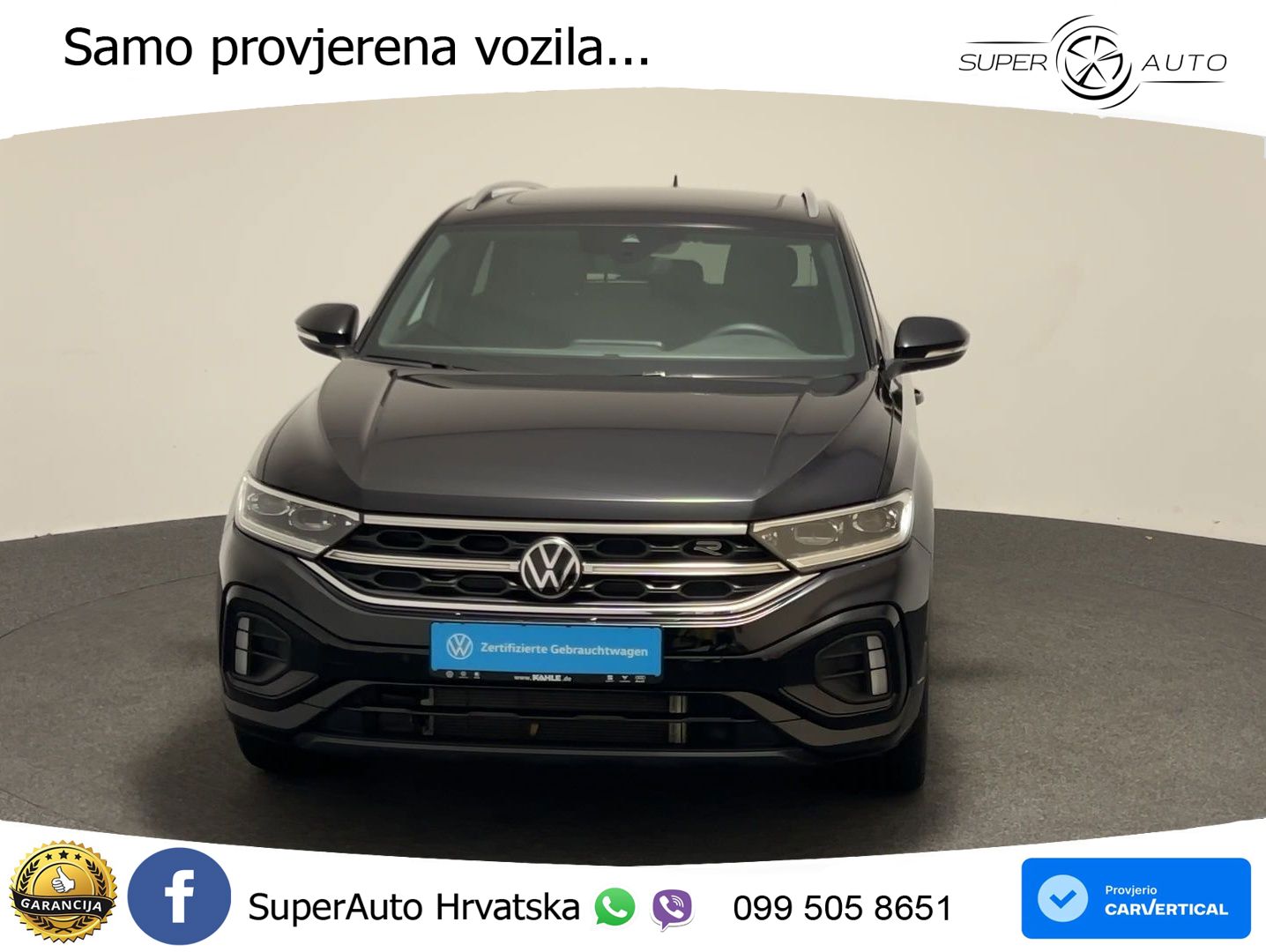 Volkswagen T-Roc 2.0 TSI (190 KS) 4M DSG R-Line LED+GR SJED+ACC