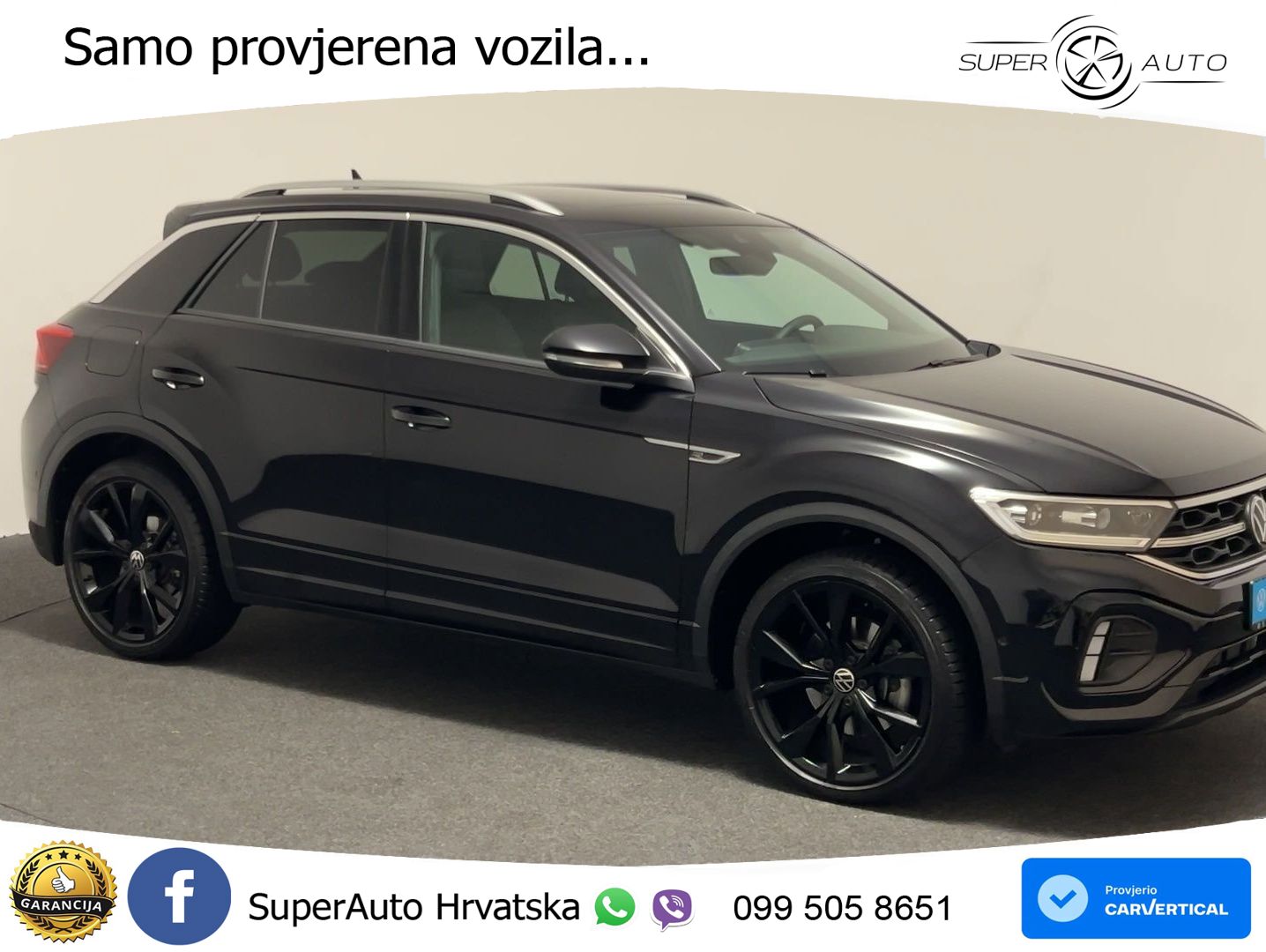 Volkswagen T-Roc 2.0 TSI (190 KS) 4M DSG R-Line LED+GR SJED+ACC