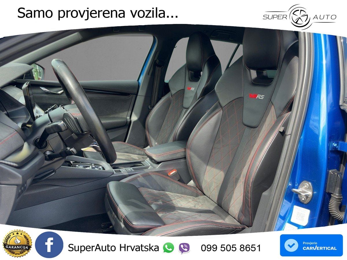 Škoda Octavia Combi RS 2.0 TDI (200 KS) DSG LED+GR SJED+ACC