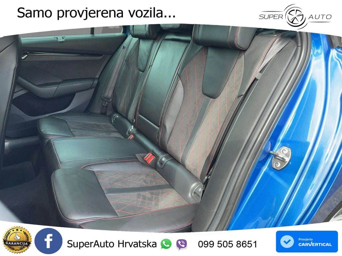 Škoda Octavia Combi RS 2.0 TDI (200 KS) DSG LED+GR SJED+ACC
