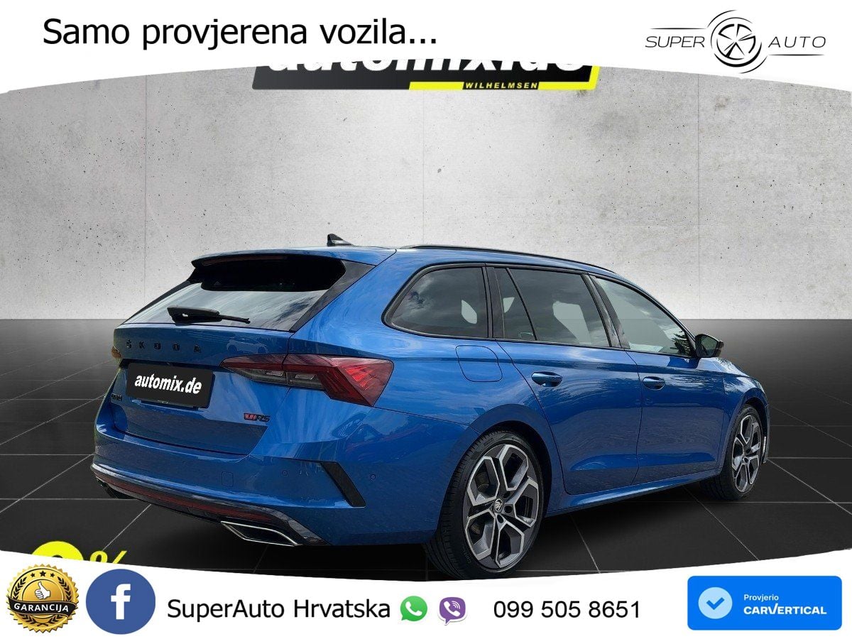 Škoda Octavia Combi RS 2.0 TDI (200 KS) DSG LED+GR SJED+ACC