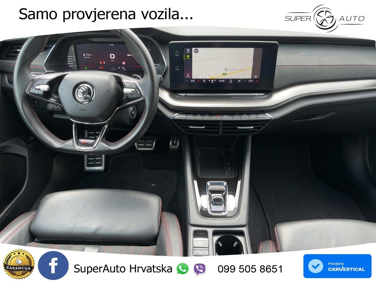 Škoda Octavia Combi RS 2.0 TDI (200 KS) DSG LED+GR SJED+ACC