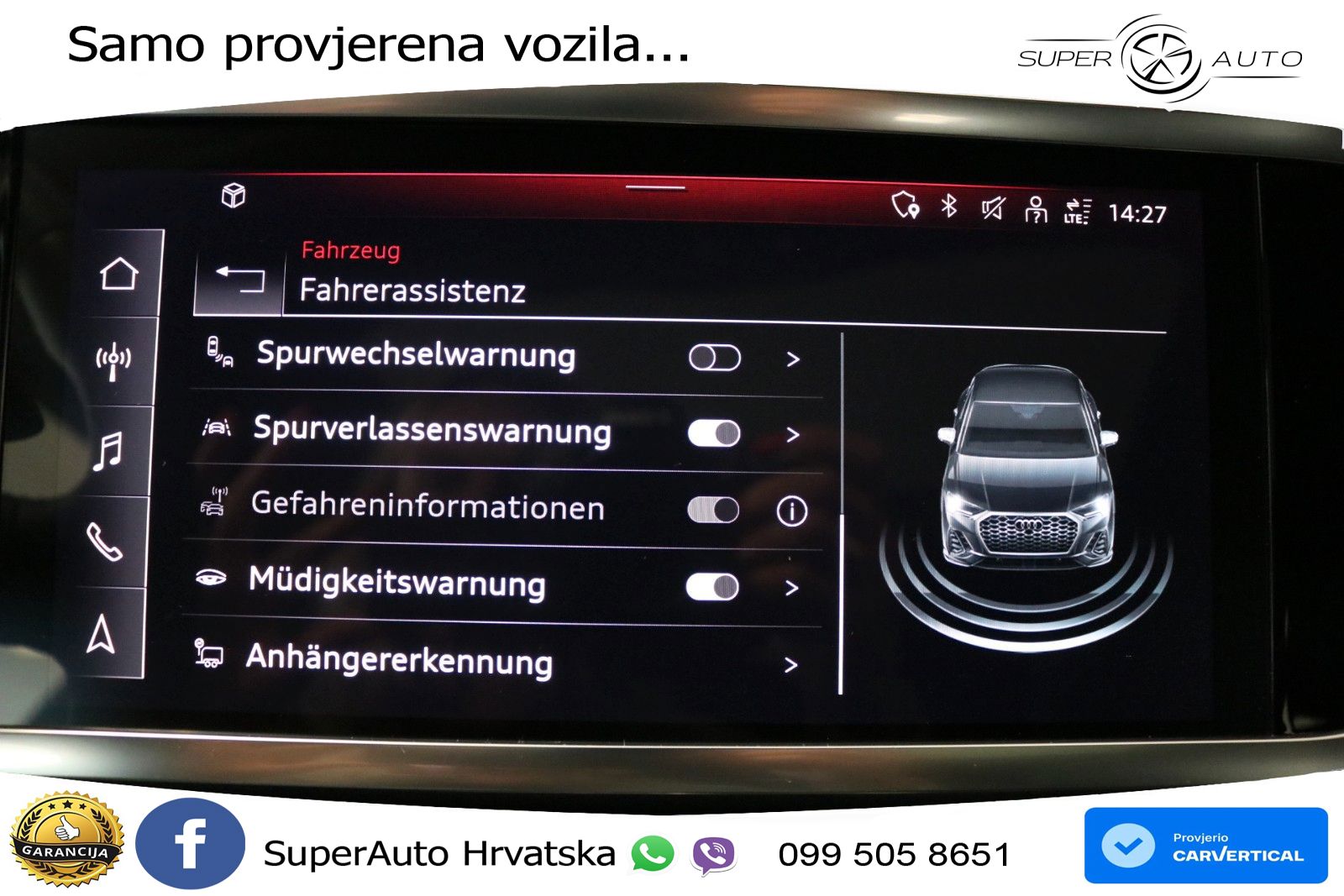 Audi Q3 Sportback 40 TFSI (190 KS) quattro S tronic LED+GR SJED+ACC