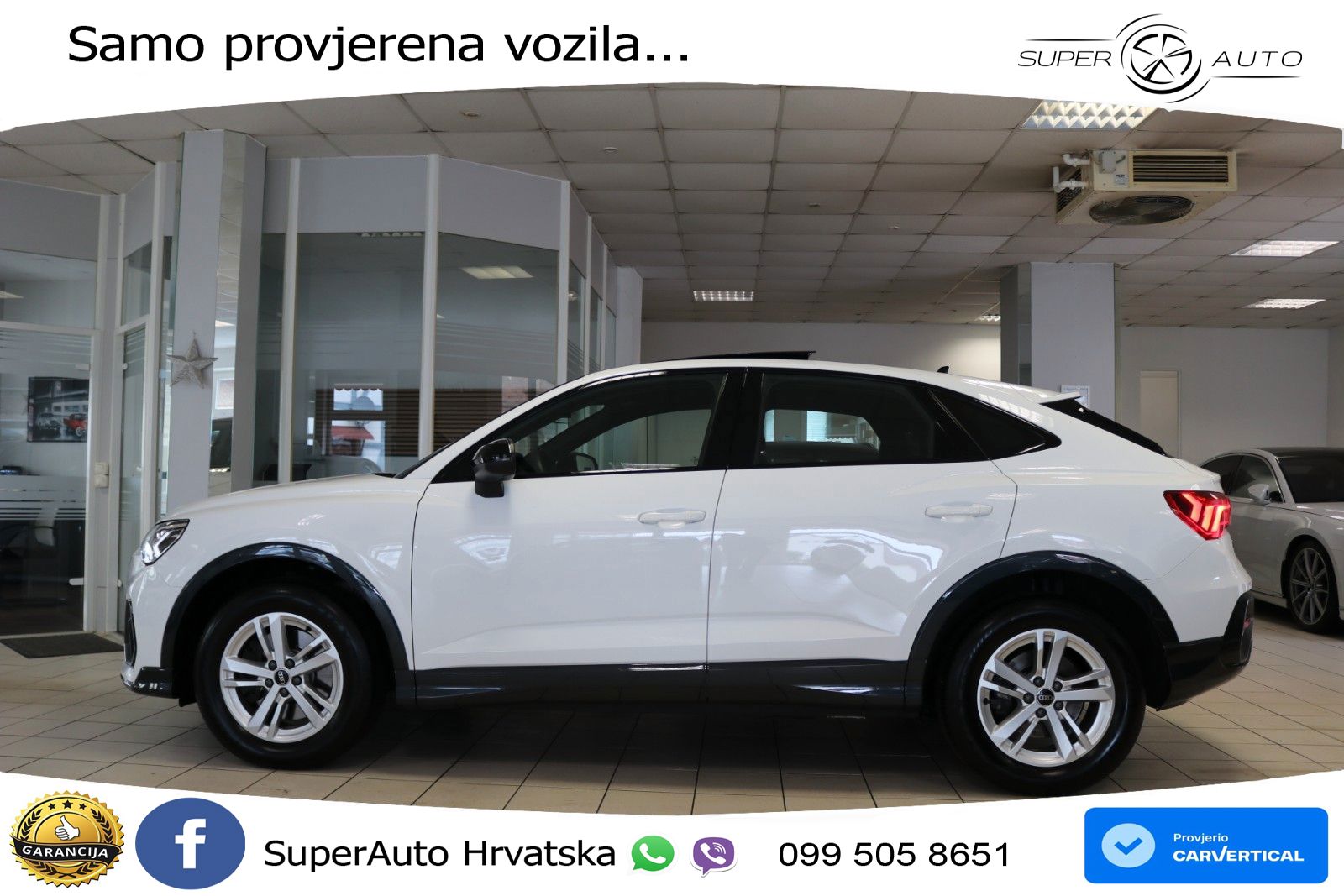 Audi Q3 Sportback 40 TFSI (190 KS) quattro S tronic LED+GR SJED+ACC