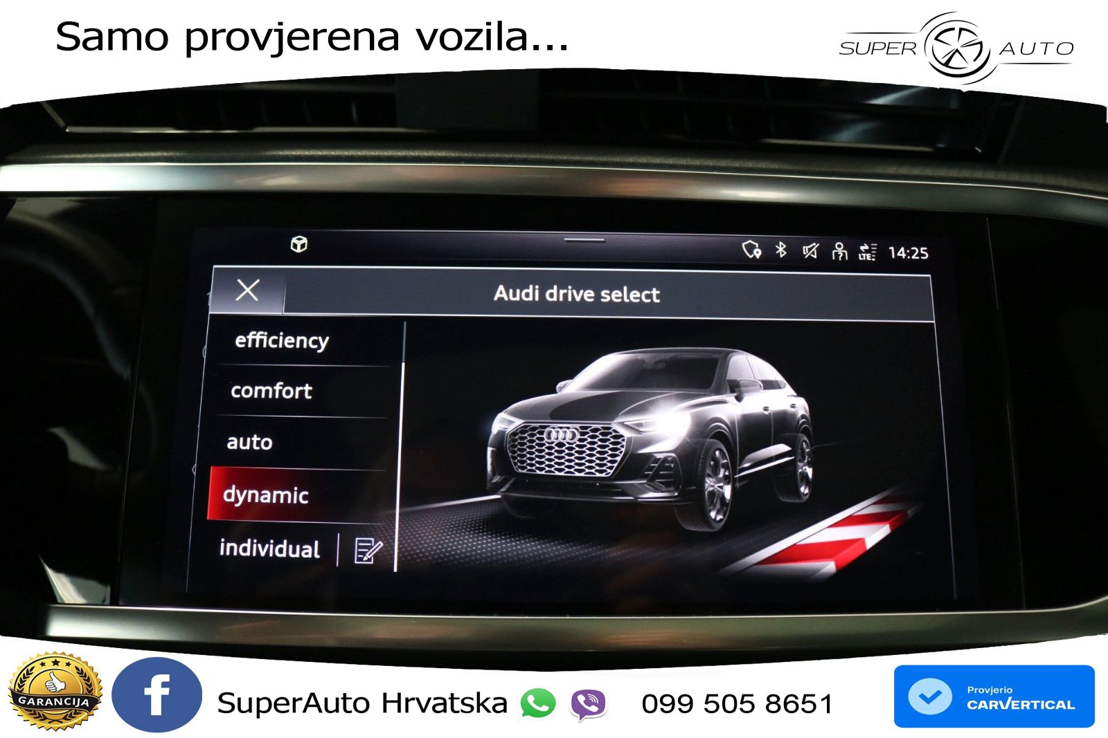 Audi Q3 Sportback 40 TFSI (190 KS) quattro S tronic LED+GR SJED+ACC