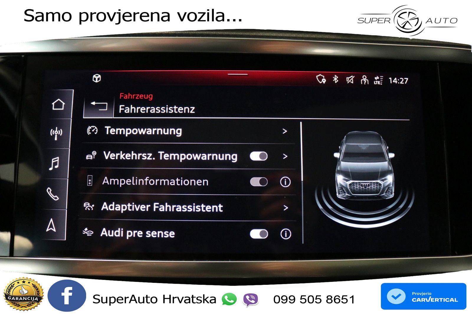 Audi Q3 Sportback 40 TFSI (190 KS) quattro S tronic LED+GR SJED+ACC